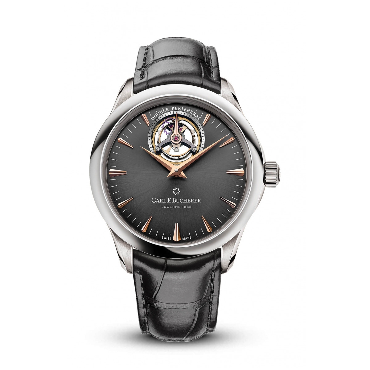 Carl F. Bucherer 00.10920.02.33.01 : Manero DoublePeripheral  White Gold / Grey