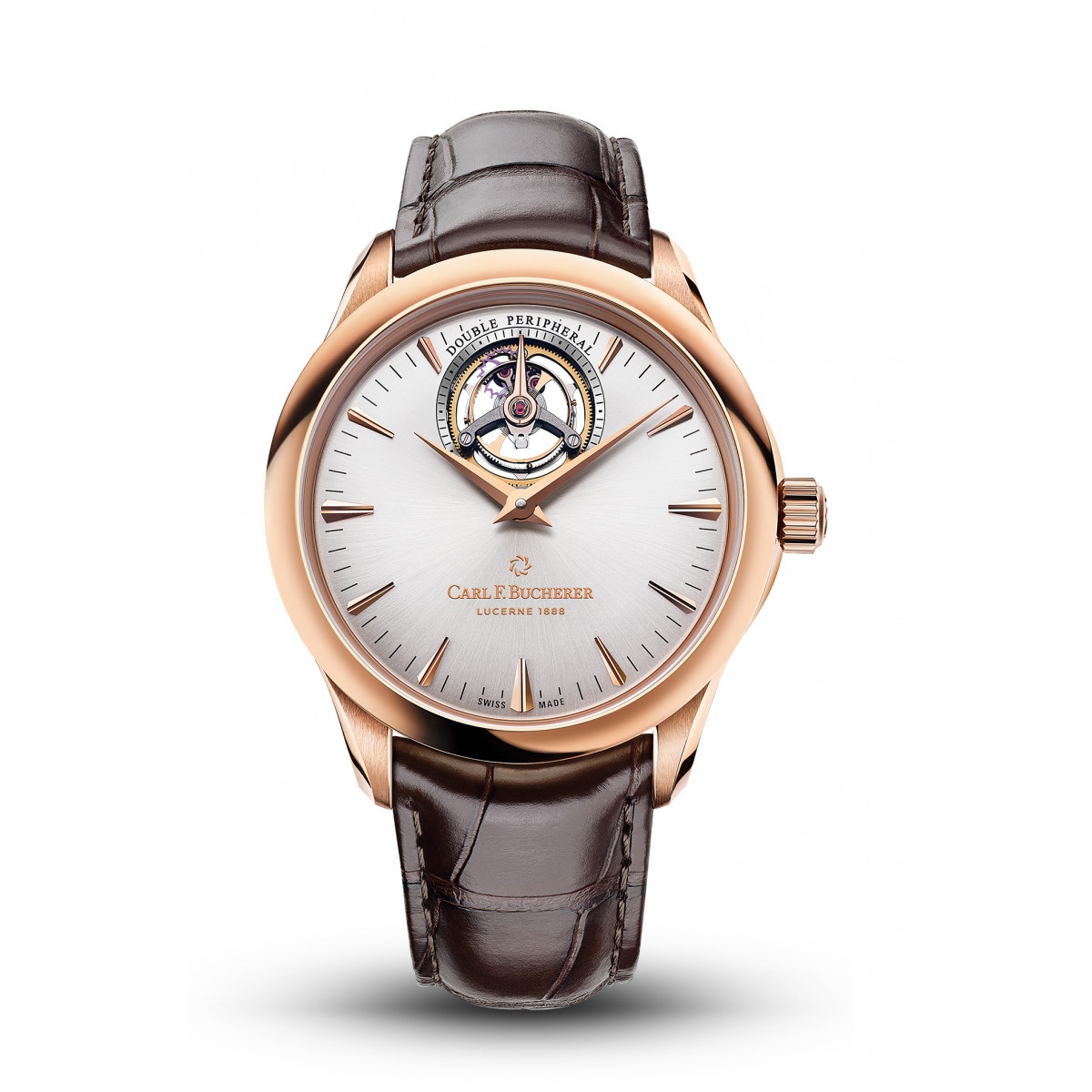Carl F. Bucherer 00.10920.03.13.01 : Manero DoublePeripheral  Rose Gold / Silver
