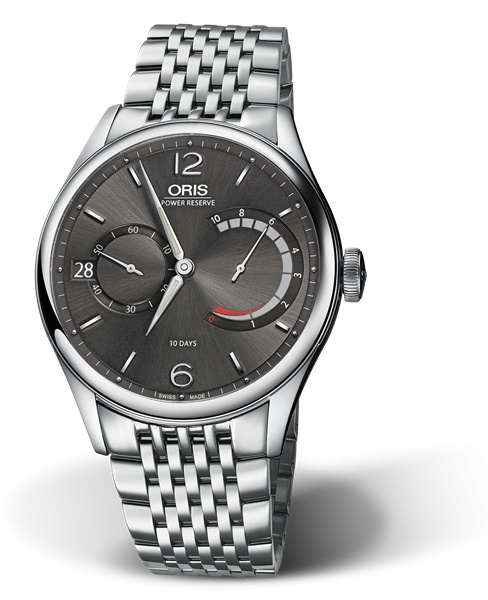 Oris 01 111 7700 4063-Set 8 23 79 : Artelier Calibre 111 Stainless Steel / Grey / Bracelet