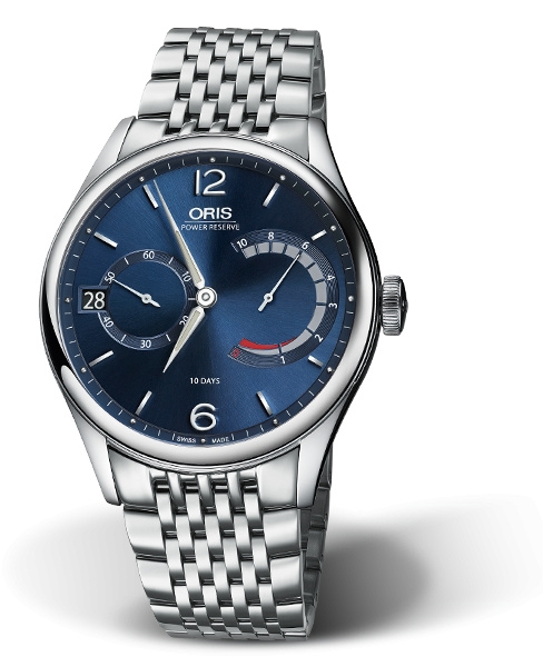 Oris 01 111 7700 4065-Set 8 23 79 : Artelier Calibre 111 Stainless Steel / Blue / Bracelet