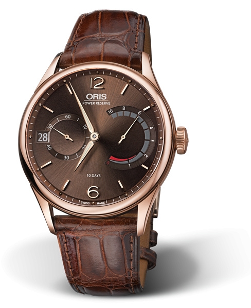 Oris 01 111 7700 6062-Set 1 23 86 : Artelier Calibre 111 Rose Gold / Maroon