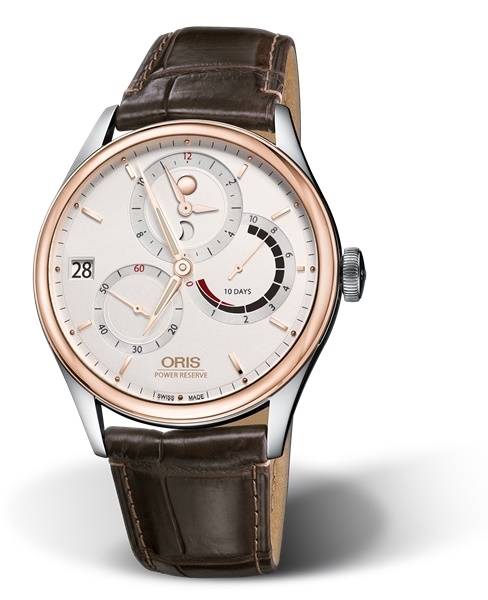 Oris 01 112 7726 6351-Set 1 23 73FC : Artelier Calibre 112 Stainless Steel - Rose Gold / Silver
