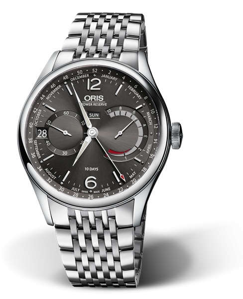 Oris 01 113 7738 4063-Set 8 23 79PS : Artelier Calibre 113 Stainless Steel / Grey / Bracelet