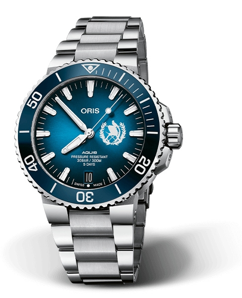 Oris 01 400 7763 4115-Set : Aquis Date 43.5 Bicentenario de Independencia de Guatemala