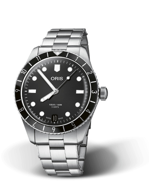 Oris 01 400 7772 4054-07 8 20 18 : Divers Sixty-Five 40 112H Calibre 400 / Bracelet