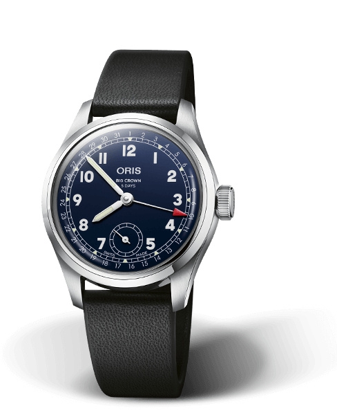 Oris 01 403 7776 4065-07 5 19 11 : Big Crown Pointer Date Calibre 403 Stainless Steel / Blue