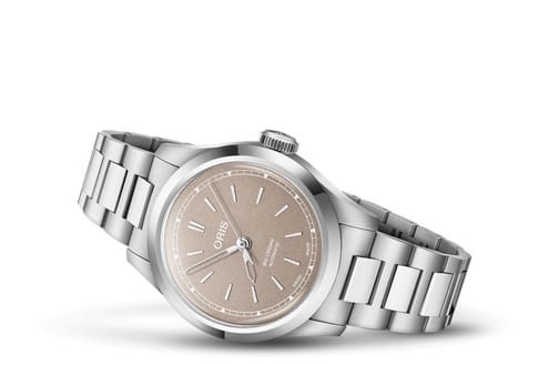 Oris 01 531 7797 4056-07 8 17 06 : Big Crown 34 Stainless Steel / Beige / Bracelet