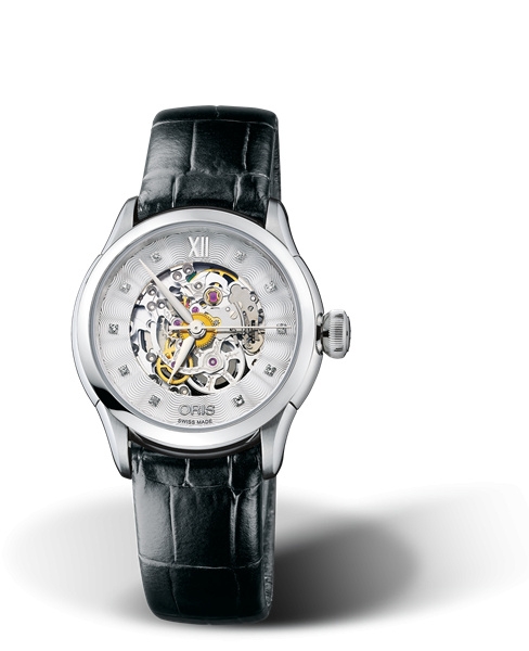 Oris 01 560 7604 4019-07 5 16 60FC : Artelier Skeleton 31 Diamonds Stainless Steel