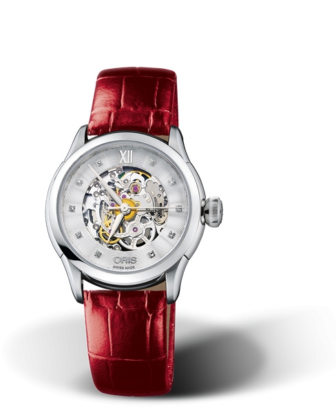 Oris 01 560 7604 4019-07 5 16 66FC : Artelier Skeleton 31 Diamonds Stainless Steel