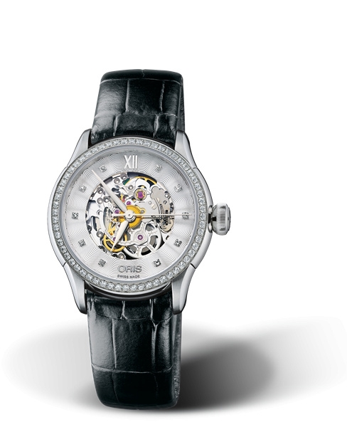 Oris 01 560 7604 4919-07 5 16 60FC : Artelier Skeleton 31 Diamonds Stainless Steel - Diamond