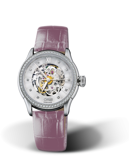Oris 01 560 7604 4919-07 5 16 62FC : Artelier Skeleton 31 Diamonds Stainless Steel - Diamond