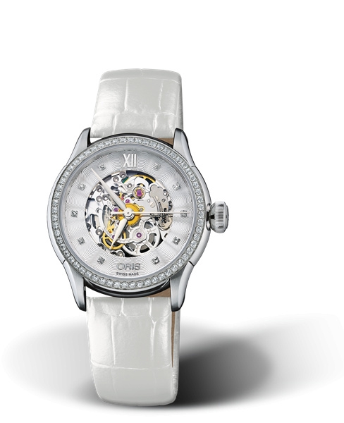 Oris 01 560 7604 4919-07 5 16 67FC : Artelier Skeleton 31 Diamonds Stainless Steel - Diamond