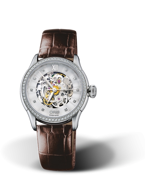 Oris 01 560 7604 4919-07 5 16 70FC : Artelier Skeleton 31 Diamonds Stainless Steel - Diamond