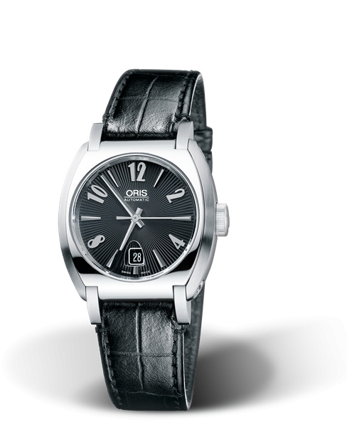 Oris 01 561 7573 4064-07 5 14 97FC : Frank Sinatra Lady Date Stainless Steel / Black