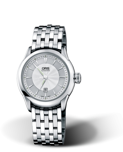 Oris 01 561 7604 4051-07 8 16 73 : Artelier Date 31 Stainless Steel / Silver / Bracelet