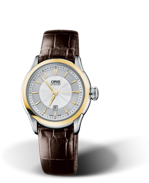 Oris 01 561 7604 4351-07 5 16 70FC : Artelier Date 31 Stainless Steel - Yellow Gold / Silver