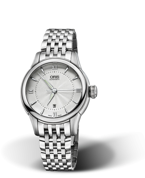Oris 01 561 7687 4071-07 8 14 77 : Artelier Date 31 Stainless Steel / Silver / Bracelet