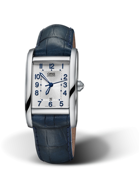 Oris 01 561 7692 4031-07 5 18 25FC : Rectangular Date 25 Stainless Steel / Silver - Arabic