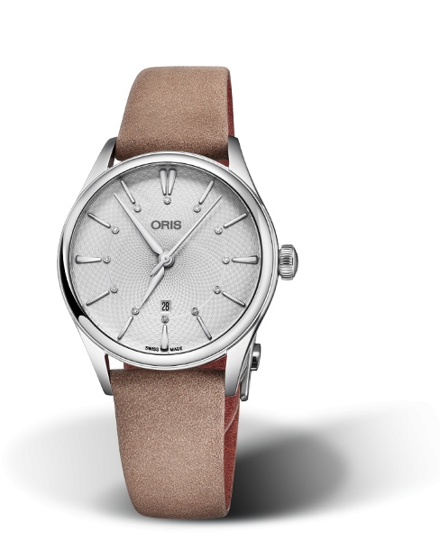 Oris 01 561 7724 4051-07 5 17 33FC : Artelier Date Diamonds 33 Stainless Steel / Silver