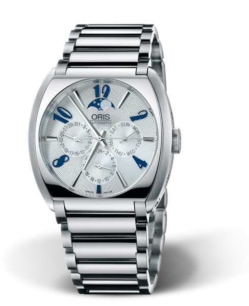 Oris 01 581 7572 4061-07 8 19 72 : Frank Sinatra Complication Stainless Steel / Silver / Bracelet