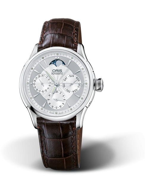 Oris 01 581 7606 4051-07 5 18 70FC : Artelier Complication 35 Stainless Steel / Silver