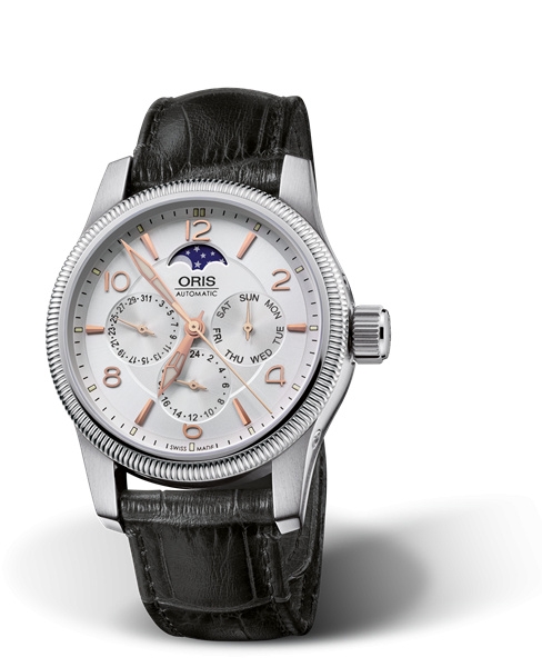 Oris 01 582 7627 4061-07 5 20 76FC : Big Crown Complication Stainless Steel / Silver