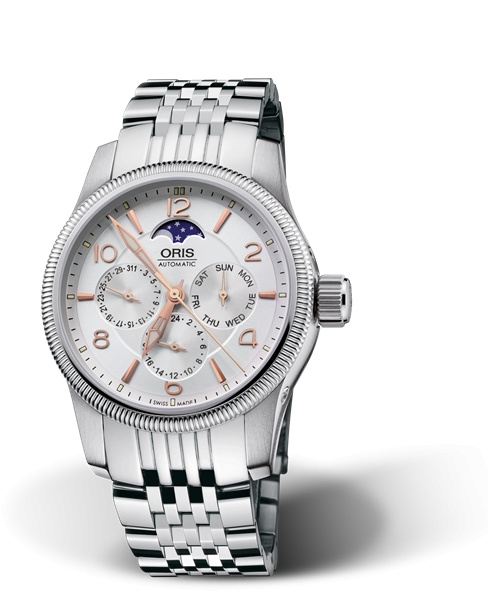Oris 01 582 7627 4061-07 8 20 76 : Big Crown Complication Stainless Steel / Silver / Bracelet