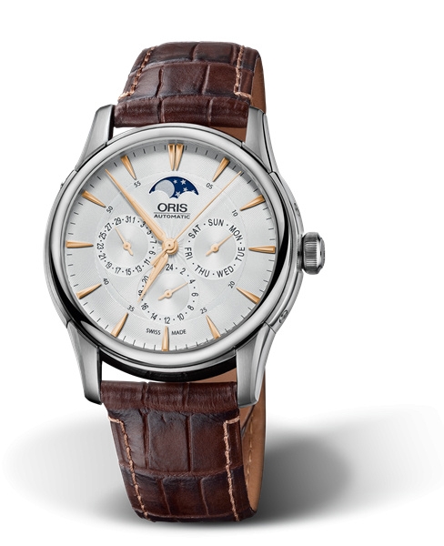 Oris 01 582 7689 4021-07 5 21 70FC : Artelier Complication 40.5 Stainless Steel / Silver