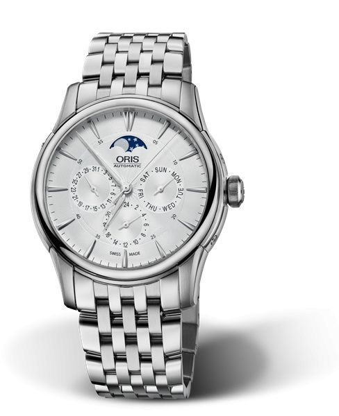 Oris 01 582 7689 4051-07 8 21 77 : Artelier Complication 40.5 Stainless Steel / Silver / Bracelet