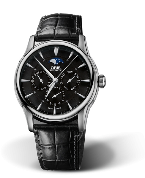 Oris 01 582 7689 4054-07 5 21 71FC : Artelier Complication 40.5 Stainless Steel / Black