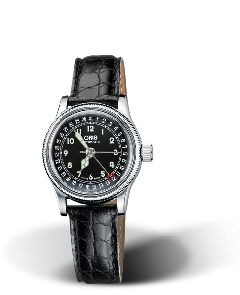Oris 01 584 7550 4064-07 5 14 53 : Big Crown Pointer Date 28.5 Stainless Steel / Black