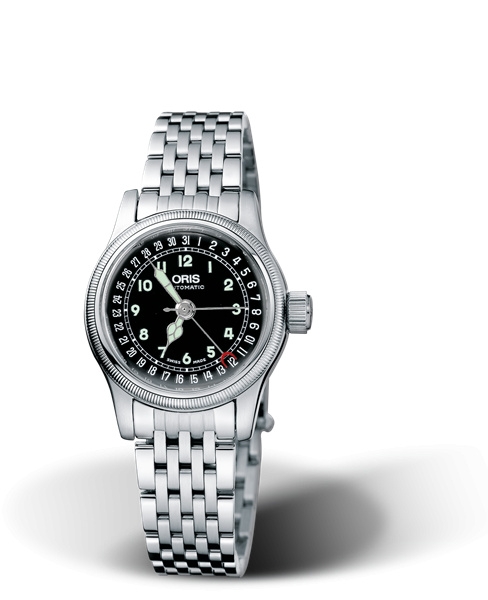 Oris 01 584 7550 4064-07 8 14 61 : Big Crown Pointer Date 28.5 Stainless Steel / Black