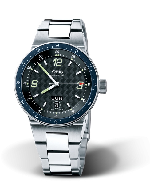 Oris 01 635 7595 4164-07 8 25 01 : WilliamsF1 Team Day Date 42 Stainless Steel / Black / Bracelet