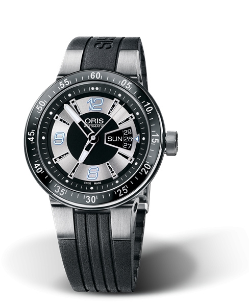 Oris 01 635 7613 4174-07 4 24 44 : WilliamsF1 Team Day Date 42 Stainless Steel / Silver / Rubber