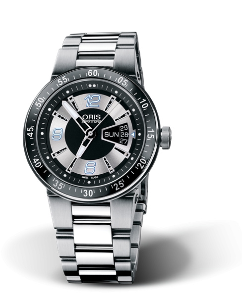 Oris 01 635 7613 4174-07 8 24 75 : WilliamsF1 Team Day Date 42 Stainless Steel / Silver / Bracelet