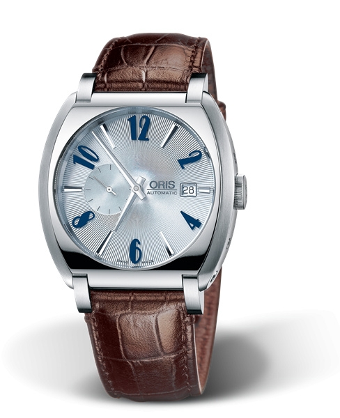 Oris 01 643 7571 4061-07 5 19 98FC : Frank Sinatra Small Second Date Stainless Steel / Silver