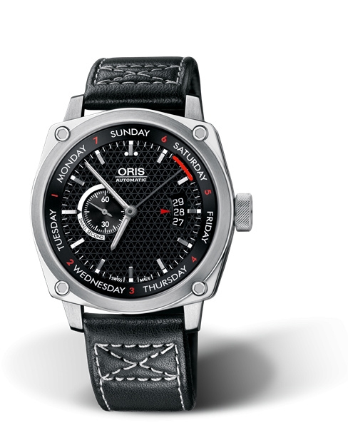 Oris 01 645 7617 4154-07 5 22 58FC : BC4 Small Second Pointer Day Stainless Steel / Black