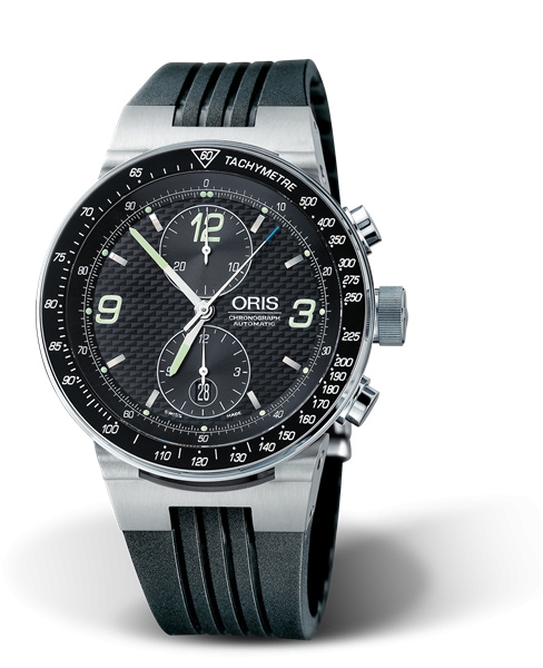 Oris 01 673 7563 4184-07 4 27 01 : WilliamsF1 Team Chronograph 45 Stainless Steel / Black / Rubber