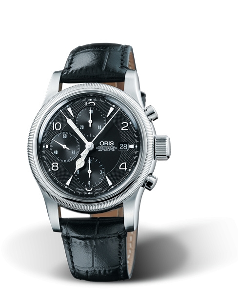 Oris 01 674 7567 4064-07 5 21 53 : Big Crown Chronograph Stainless Steel / Black