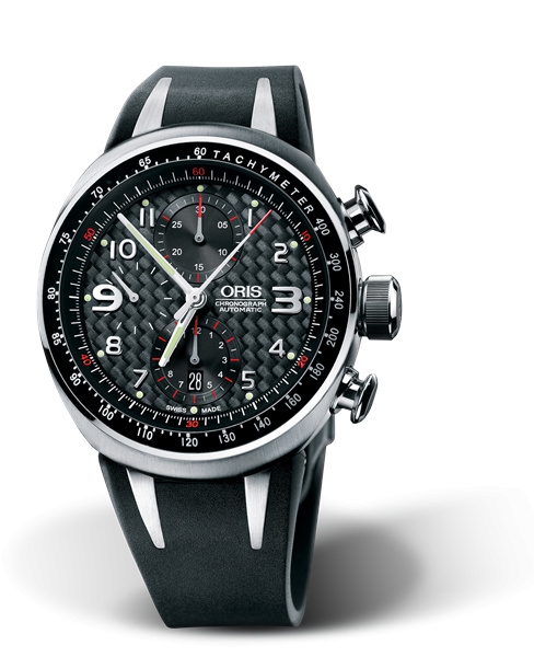 Oris 01 674 7587 7264-07 4 28 02T : TT3 Chronograph Titanium / Black / Rubber