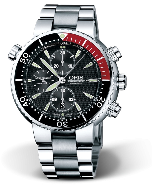 Oris 01 674 7599 7154-07 8 24 70PEB : Divers Titan Chronograph 47 / Bracelet