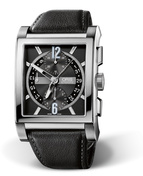 Oris 01 674 7625 7064-07 5 27 71FC : Rectangular Titan Chronograph