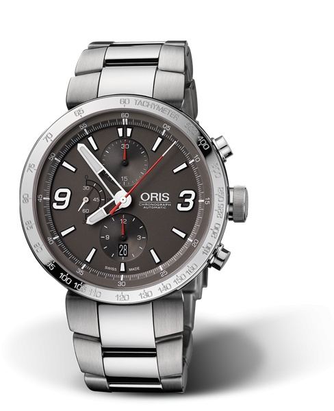 Oris 01 674 7659 4163-07 8 25 10 : TT1 Chronograph Stainless Steel / Grey