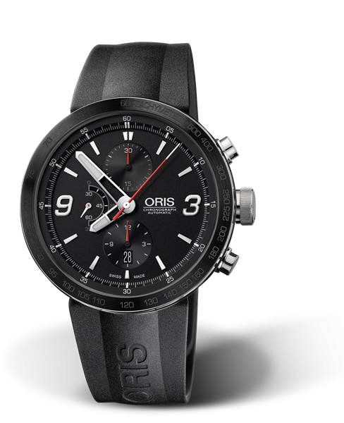 Oris 01 674 7659 4174-07 4 25 06 : TT1 Chronograph Stainless Steel - Ceramic / Black / Rubber