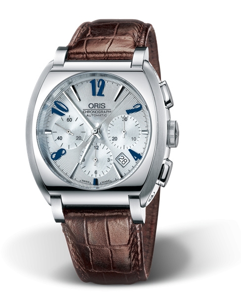 Oris 01 676 7574 4061-07 5 20 98FC : Frank Sinatra Chronograph Stainless Steel / Silver