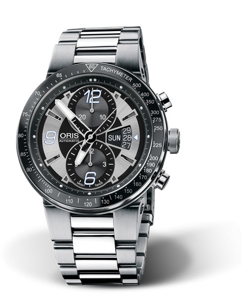 Oris 01 679 7614 4174-07 8 24 75 : WilliamsF1 Team Chronograph 45 Stainless Steel / Silver / Bracelet