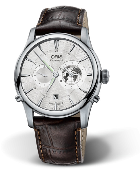 Oris 01 690 7690 4081-Set LS : Artelier Worldtimer 42 Greenwich Mean Time