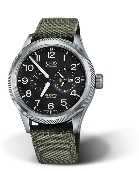 Oris 01 690 7735 4164-07 5 22 14FC : Big Crown ProPilot Worldtimer Stainless Steel / Black