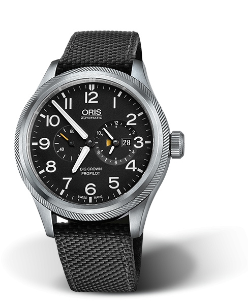 Oris 01 690 7735 4164-07 5 22 15FC : Big Crown ProPilot Worldtimer Stainless Steel / Black