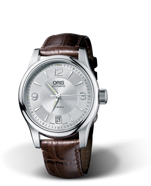 Oris 01 733 7578 4061-07 5 18 10 : Classic Date 37 Stainless Steel / Silver